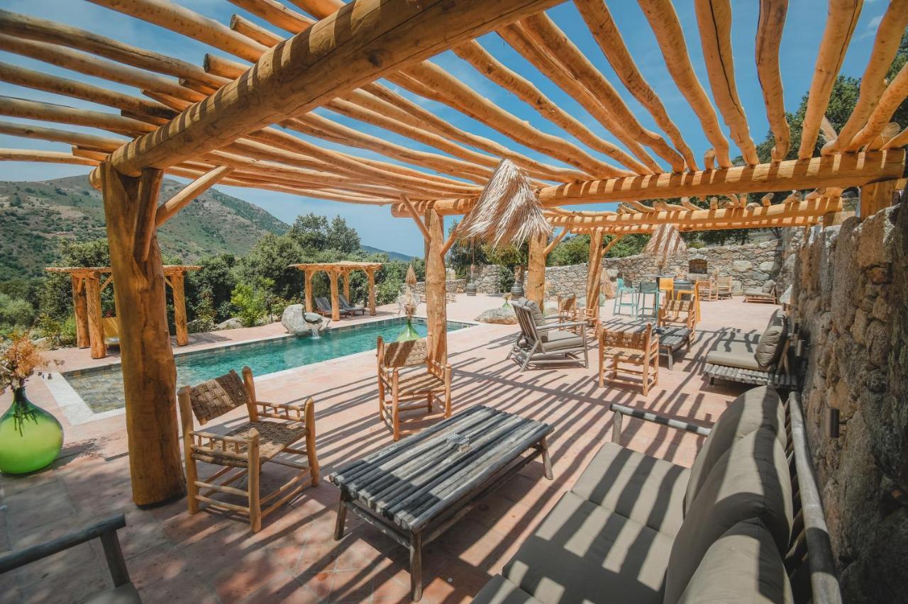 Residence De Luxe 4 Etoiles A Pietralba, 4 Logements Piscine Chauffee Balagne Экстерьер фото